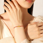 "Like a Fish in Water" Red Cord Bracelet