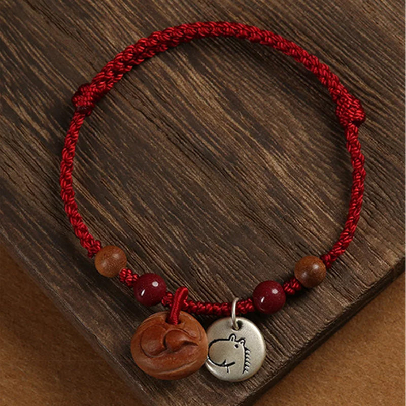 Zodiac Red String Bracelet