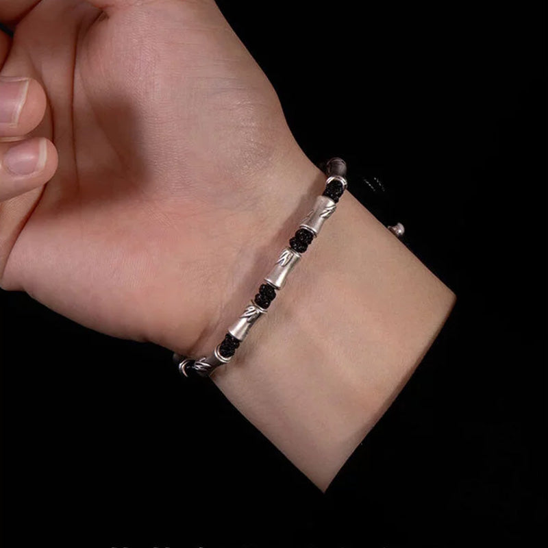 Fine Silver "Rising Step-by-Step" Hand Cord