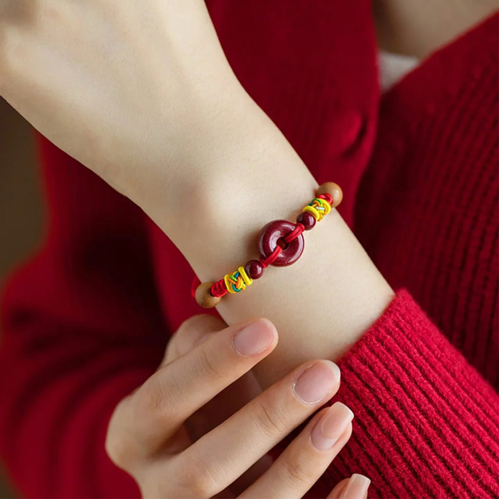 Cinnabar Safety Buckle (Ping'an Kou)