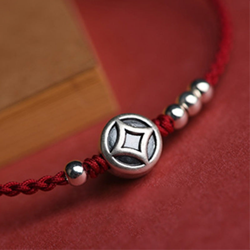 Coin Red String