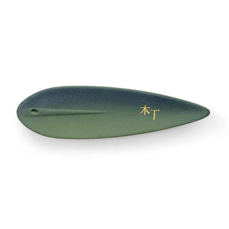 "Green Leaf Boat" Incense Holder