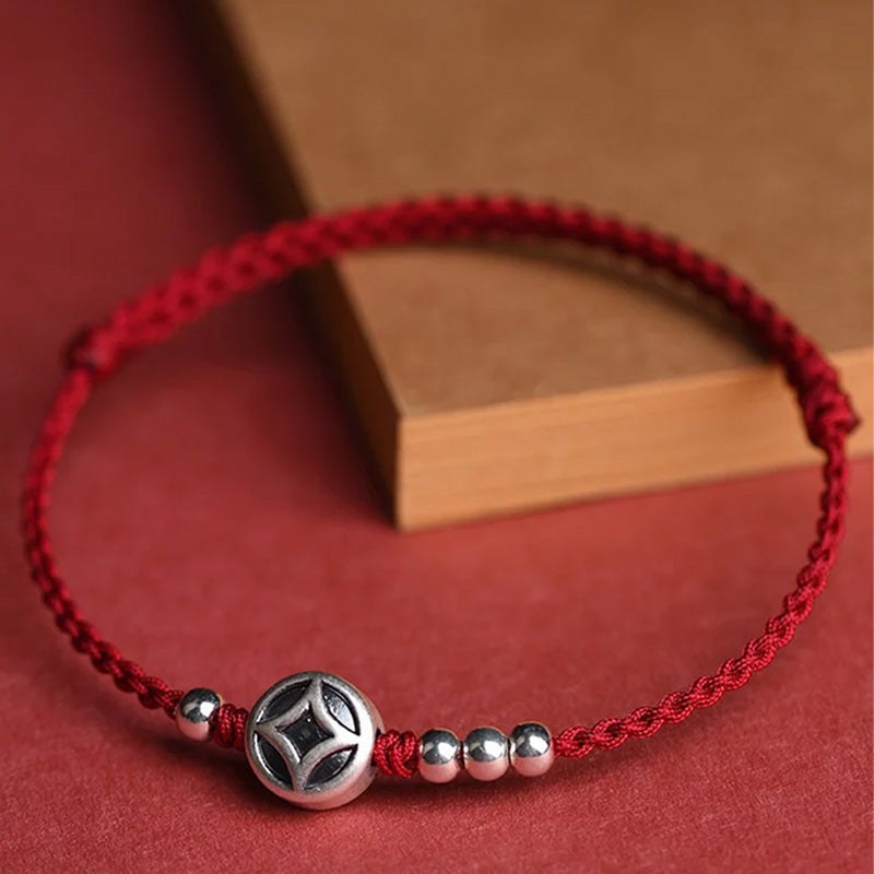 Coin Red String