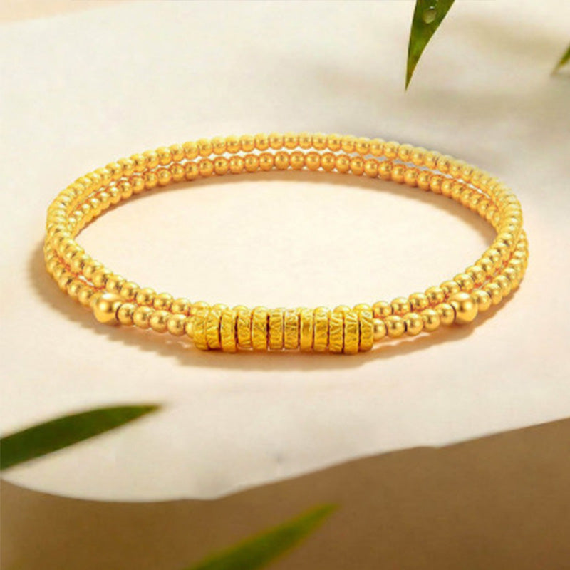 Gold Coil Bracelet