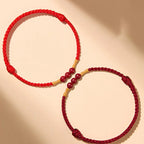 Cinnabar and Bamboo-style Red Cord