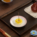 Daisy Series Ceramic Incense Holder for Stick Incense