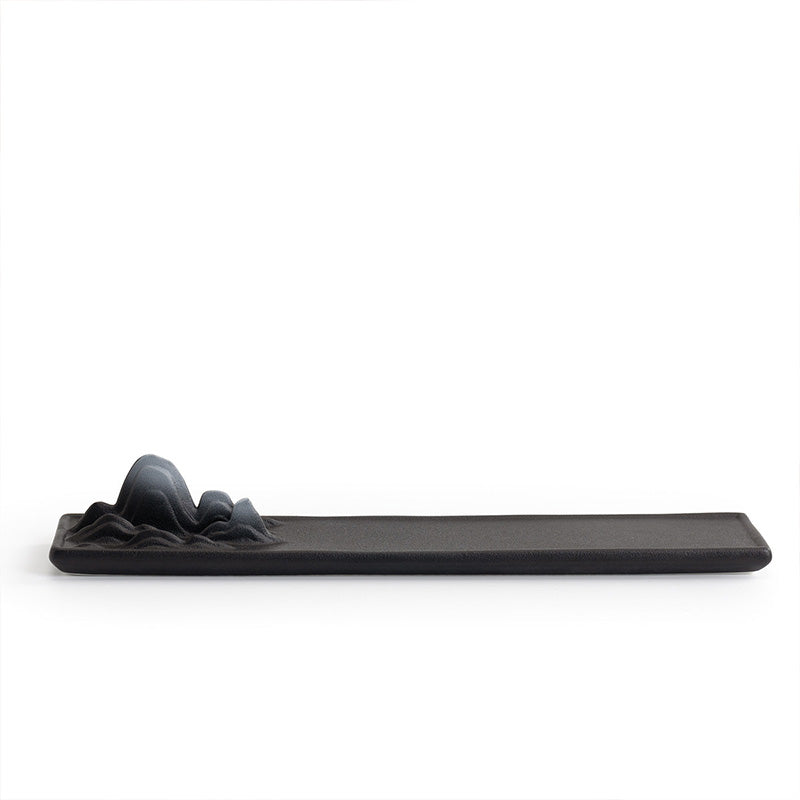 Ceramic Incense Holder/Burner&nbsp;– "Yanshan" Style (Chinese Zen-Inspired) for Stick Incense