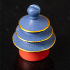 Forbidden City Cultural &amp; Creative Ceramic Incense Holder and Tray