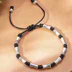 Fine Silver "Rising Step-by-Step" Hand Cord