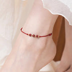 Cinnabar anklet