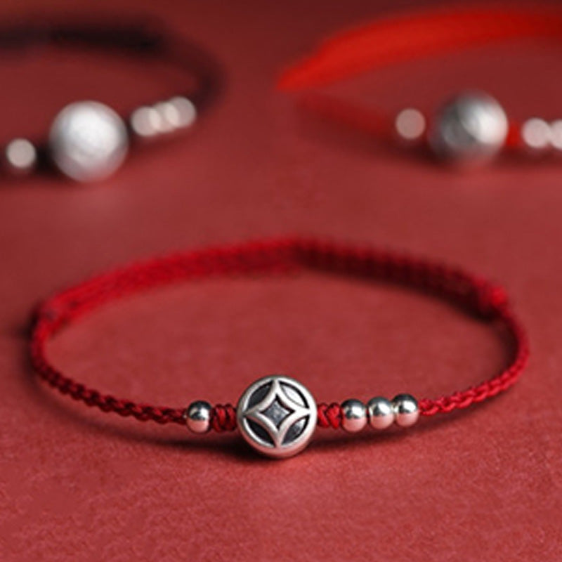 Coin Red String