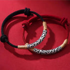 Red cord with auspicious cloud pattern