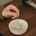 Ruyi" Wood-Ash Incense Holder