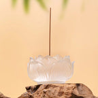 Liuli Lotus Incense Holder