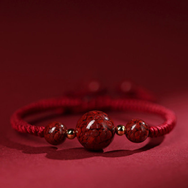 Cinnabar Safety Buckle (Ping'an Kou)