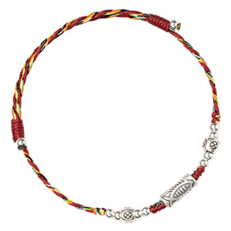 Good Luck Koi Red Cord Bracelet