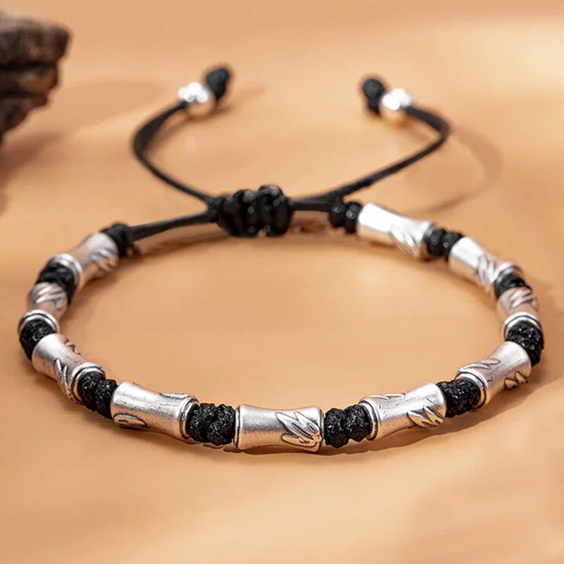 Fine Silver "Rising Step-by-Step" Hand Cord