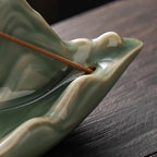 Creative Chinese-style celadon ceramic incense burner for stick incense