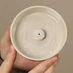 Ruyi" Wood-Ash Incense Holder