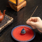 Forbidden City Cultural &amp; Creative Ceramic Incense Holder and Tray