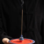 Forbidden City Cultural &amp; Creative Ceramic Incense Holder and Tray